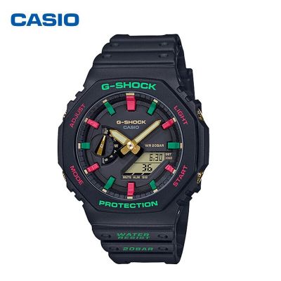 Casio G-Shock สายเรซิ่น ผู้ชาย รุ่น GA-2100TH-1A ประกัน1 ปีจากร้าน