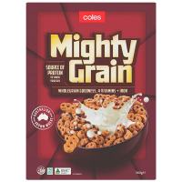 Promotion ⏰ Coles Mighty Grain Cereal 560g.