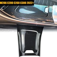 W206 Interior Center Console Panel Cover Control Stciker Trim For Mercedes Benz C200 C220 C260 C300 2022 LHD Car Accessories