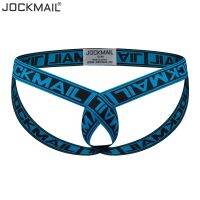 （A NEW） JOCKMAIL Cockstraps ชุดชั้นในชายเซ็กซี่ Picturesfashion Letter Elastic Thongs Pictureshot