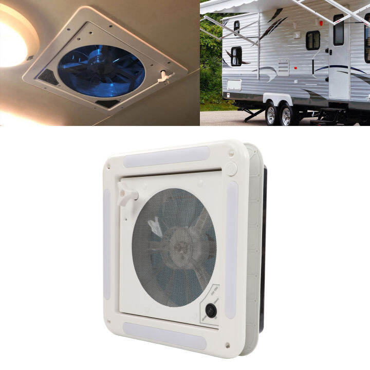 Bathroom Roof Exhaust Fan RV Roof Vent Fan Low Noise for Camper for Yachts Lazada PH