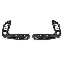 Front Bumper Grille Driving Lamp Cover Fog Light Cover for 2016-2019 High Configuration