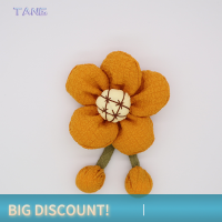 ?【Lowest price】TANG 1ชิ้นถุงผ้าคอตตอนดอกทานตะวันตกแต่งรถเครื่องประดับ DIY จี้เครื่องประดับ