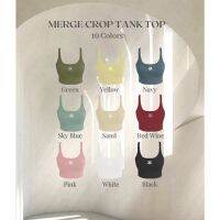 Merge Official - Crop Tank Top (พร้อมส่ง)