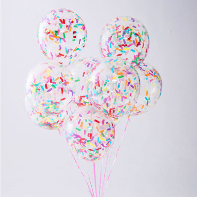 20pcs 12inch Rainbow Confetti Balloons Ice Cream Mixed Color Balloon Wedding Anniversary Decoration Birthday Party Baby Shower-iewo9238