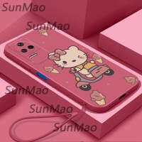 เคสโทรศัพท์ Poco F4 5G ปกแมวการ์ตูน