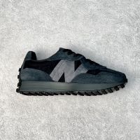 Sports shoes_New Balance_MS327 series low cut retro casual sports jogging shoes HW "Deconstructed Carbon Black Grey" U327WCD 70s Italian street style