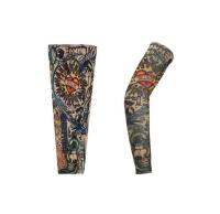 38cm Novel Cool Tattoo Print Cycling Bike Bicycle Armwarmers Arm Warmers Cuff Sleeve Cover Anti UV Protection Oversleeve 1PC