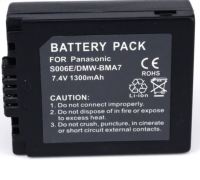 แบตเตอรี่ CGA-S006 710mAh for  Panasonic กล้องพานาโซนิค รหัสแบต CGA-S006E / CGR-S006E / CGA-S006A / CGR-S006A / CGR-S006E/1B / DMW-BMA7 / DMWBMA7, DMW-BMA7E, DMW-BMA7PP, Battery Replacement For PANASONIC