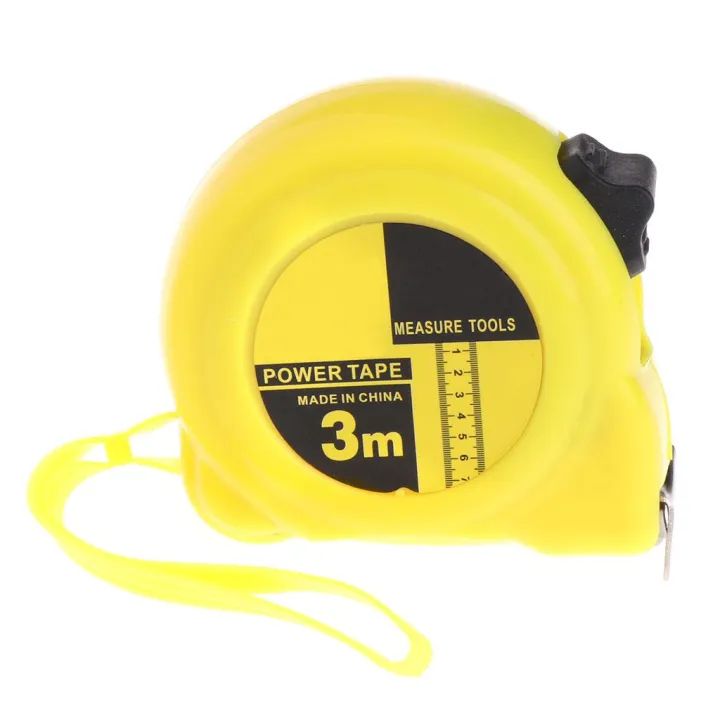 3m 5m Retractable Stainless Steel Tape Measure Ruler Measuring Metric