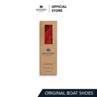 SPERRY SCARLET RED LEATHER LACE &amp; NEEDLE KIT เชือกผูกรองเท้า สีแดง ( SP0025 )