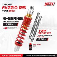 โช้คอัพ YSS รุ่น E-SERIES สำหรับสกู๊ตเตอร์รุ่น YAMAHA FAZZIO 125