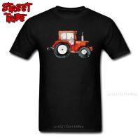 Cute T-Shirt Men Farm Agriculture Tractor Print T Shirt Cotton Fabric Black Clothes Car Tops Plus Size Tees Casual Tshirt 【Size S-4XL-5XL-6XL】