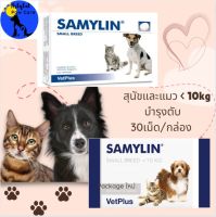 วิตามิน และ อาหารเสริม Samylin Hepatic Protector for Small Dogs and Cats in Tablets, บำรุงตับฟื้นฟูเซลตับ​สำหรับสุนัขและแมว​ &amp;lt;10kg​