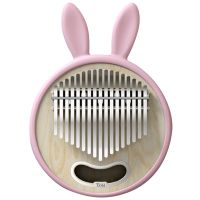 TOM 17 Key Thumb Piano Animal Wood Kalimba with Silicone Cover Gift