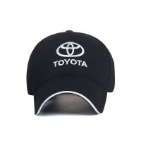 หมวกแก็ปปีกแบนแบบปรับได้ผ้าฝ้ายหมวกแก๊ปสำหรับชายหญิงหมวกเบสบอลสำหรับ Toyota Royal Corolla Camry Land Cruiser Prius Reiz