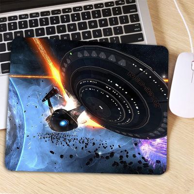 Big Promotion Star Trek Keyboard Desk Mice Mat Durable Desktop Mousepad Rubber Gaming Small Mouse Pad Computer 22X18CM Basic Keyboards