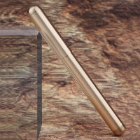 ใหม่วินเทจ Majohn องค์ประกอบเต็มทองเหลืองน้ำพุปากกาโลหะหมึกปากกาเขียนปลายปากกา0.5มิลลิเมตรหมึกก้มปลายปากกาด้วยปากกากรณีอุปกรณ์ของขวัญ