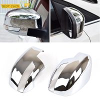 Chrome Side Door Rear View Mirror Cover For Ford Focus Mk3 2012 - 2014 2015 2016 2017 2018 Trim Cap Guard Overlay Car Styling