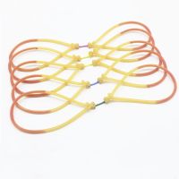 【CW】 5 pcs Shooting Rubber Band for Tube Outdoor Hunting Accessories