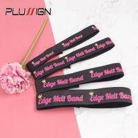 Plussign Edge Melt Band With Universal Logo Elastic Band For Wigs 2.5Cm 3Cm 3.5Cm 4Cm Width Wig Band To Melt Lace Hot Pink Words Hand Tool Parts Acces