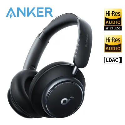 Soundcore by Anker Space Q45 Bluetooth 5.3 ANC Headphones, NFC App Control, LDAC Hi-Res Wireless Audio, Comfortable Fit, Clear Calls