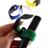 10 Cable Ties Reusable Fastening Wire Nylon Cable Ties Organizer Zip Ties Velcros Nylon Strap Cord Rope Holder