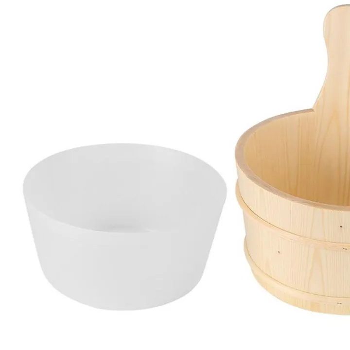 Blesiya Multifunction Sauna Bucket Liner Hot Tub Barrel Plastic for