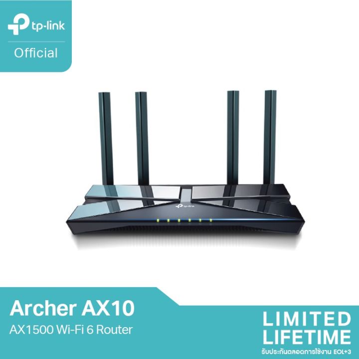 โปรโมชั่น-tp-link-archer-ax10-wifi-router-ที่สุดของ-wi-fi-6-เราเตอร์-กับไม่ถึง-2-000-ความเร็วสูงสุดที่-1500-mbps-สุดคุ้ม-อุปกรณ์-เรา-เตอร์-เรา-เตอร์-ใส่-ซิ-ม-เรา-เตอร์-wifi-เร้า-เตอร์-5g