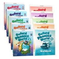 【จัดส่งจากกรุงเทพ】10 เล่ม Oxford Phonics World หนังสือนิทานเด็กเรียนภาษาอังกฤษกรณีต้นการเรียนรู้หนังสือสมุดงาน ของเล่นเพื่อการศึกษา