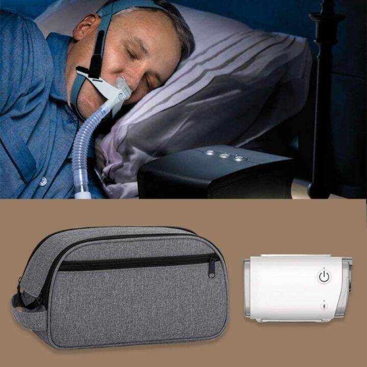 ที่จัดระเบียบการท่องเที่ยว-cpap-ขนาดเล็กกระเป๋าหิ้วอุปกรณ์-cpap-พกพาและอุปกรณ์กระเป๋าเก็บของสำหรับใช้ในบ้านและการเดินทาง