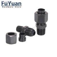 1PCS High-pressure Hydraulic Flaring Straight-through Male Thread 1/8 1/4 3/8 1/2 BSP to 6/8/10/12/14mm Connection Fittings