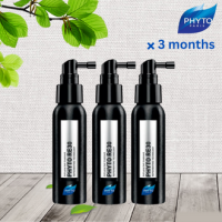 Phyto RE30 Anti-Grey Hair Treatment 50 ml x 3 bottles (3 months supply) ฟีโท อาร์อี 30 x 3 ขวด (สำหรับ 3 เดือน) ทรีทเม้นท์บำรุงผม ลดผมขาว สินค้านำเข้าจากฝรั่งเศส Product from France..