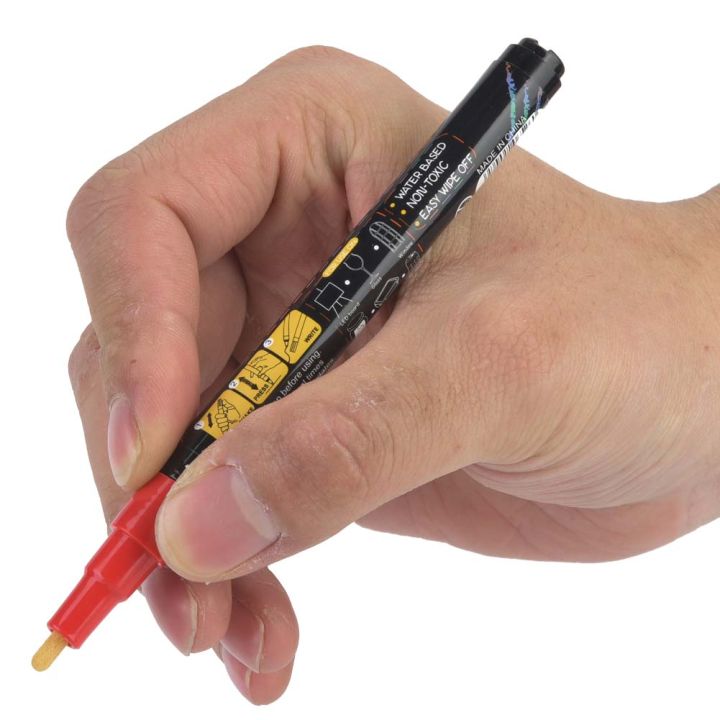 ปากกาเน้นคำสำหรับกระดานวาดภาพเด็กปากกาเน้นคำ8สีแบบพกพาไม่มีกลิ่น