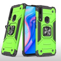 【CW】 for Y9 Prime 2019 Shockproof Armor Drop Magnetic Holder Cover