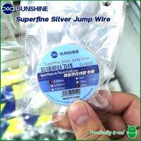 โปรแรง Superfine Silver Jump Wire ลวดต่อลาย ขนาด 0.009mm sunshine SS-007E ราคาถูก คีม คีม ล็อค คีม ปากจิ้งจก คีม ตัด สาย ไฟ