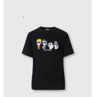 Karl Lagerfeld graphic cotton O-neck T-shirt for men