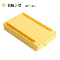 Creative Paste Pen Holder Drawer Desk Organizer Storage Box Sundries Stationery Adhesive Under Table Pen Case Plastic Container