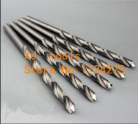 Free shipping 10 pcs lengthened straight shank drill Hemp flowers 1.0mm-5.5mmstraight shank drill bit HSS Twist Drill