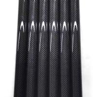 2Pcs Length 1000mm OD6mm 8mm 10mm 20mm 30mm High Quality 100% 3K Full Carbon Fiber Tube Wires Leads Adapters