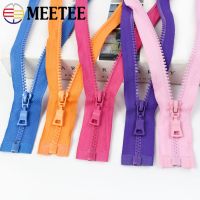 ☎✵ 5Pc Meetee 5 Resin Zippers Close-End 15-25cm Open-End 30-80cm Zip Closure for Jacket Garment Bags Decor Zips Sewing Accessory