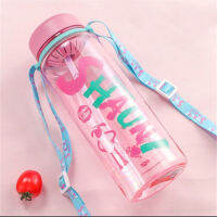 พลาสติกกีฬาน่ารักเด็กขวดน้ำดื่มเหยือกจักรยาน Kawaii ขวดน้ำฟองชาถ้วยถัง Tazas Drinkware