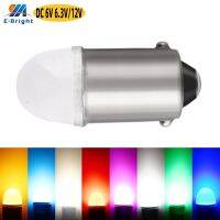 【CW】4PCS DC 6V 6.3V 12V H6W T4W BA9S Foggy Len Bulb Flashlight Pinball Machine Toy Car Game Light Warm White Blue Amber Waterproof