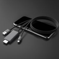 Adapter Cable Converter Connect Cable L9 USB Type C to HDMI-Compatible Mirroring Charging Cable 4K for Android Phone Adapters