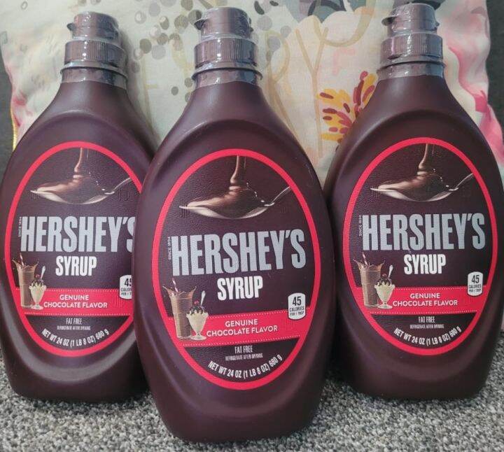 Hershey's Chocolate Syrup Genuine Chocolate Flavor Fat Free 680g (Expiration Date September