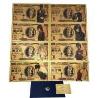 8types Japan manga Death note collection cards Yagami Misa playing cards anime gold banknote gold coin for fans hobby gifts