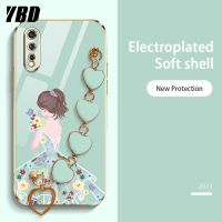 YBD เคสโทรศัพท์ลายรัก สำหรับ Vivo S1 IQOO NEO 1907น่ารักลายช่อดอกไม้สาวๆปลอกซิลิโคนนุ่มบูติกสุดหรูล่าสุด