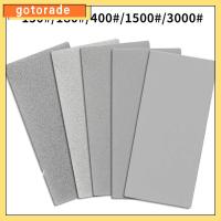 GOTORADE 1Pcs 80-3000Grit แถบเจียรเพชร 170x75mm ชุบด้วยไฟฟ้า แผ่นขัดแผ่น ทนทานต่อการใช้งาน Emery แผ่นลับคม หินแก้ว chamfer Jade Amber carving