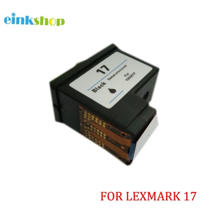 factory-direct-thinkerz-vilaxh-สำหรับ-lexmark-17หมึกสีดำสำหรับ-lexmark-z13-z23-z25-z33-z35-z603-z605-x75-x1150-z515-z615สำหรับหมึก