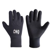 3mm swimming diving gloves, anti-skid and wear-resistant fishing diving gloves, warm and cold proof diving gloves